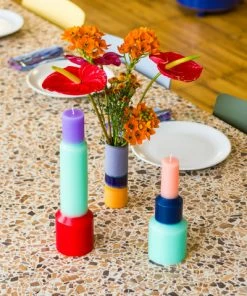 HAY Pillar Candle Medium Mint