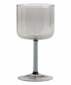 HAY Tint Wine Glass Set Of 2 0.25 Litres Grey
