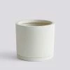 Deals 🛒 HAY - Plant Pot With Saucer Xxl - White 🌟 2 HAY - Plant Pot With Saucer Xxl - White