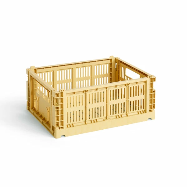 Promo ❤️ HAY - Colour Crate - Golden Yellow - M 😉 3 HAY - Colour Crate - Golden Yellow - M