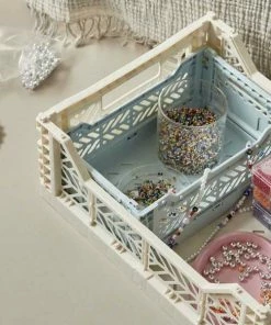 Cheap 🎁 HAY Cagette Bleu Glace S 😀 7 HAY Cagette Bleu Glace S