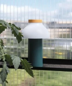 HAY Lampe Pc Portable Vert Ocean