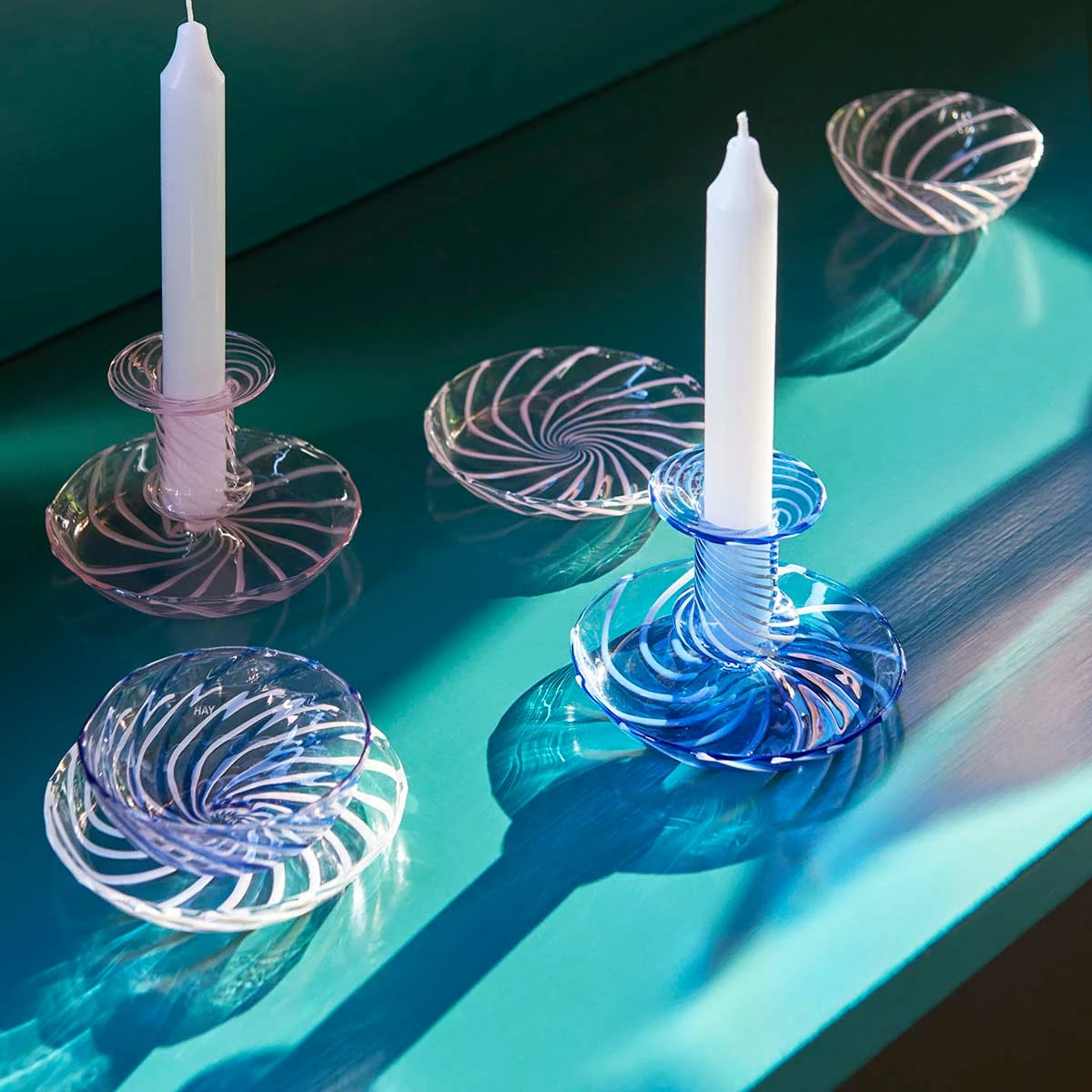 Cheap 🥰 HAY Spin Bowl Pink/Blue, 2er Set 👏 3 HAY Spin Bowl Pink/Blue, 2er Set