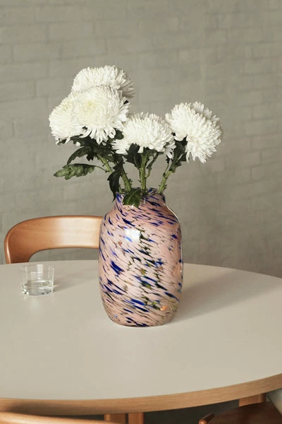 New ๐ HAY Splash Vase Round - Large, Pink And Blue โค๏ธ 3 HAY Splash Vase Round - Large, Pink And Blue
