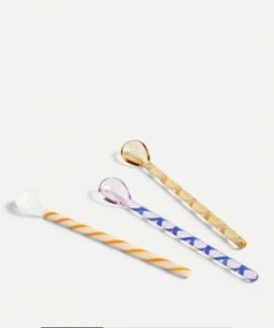 HAY Glass Spoons Spice Set Of 3