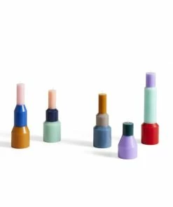 HAY Bougie Pillar Bleu M