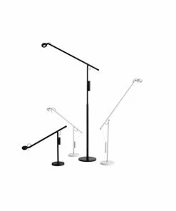 HAY Lampadaire Fifty Fifty Gris Clair