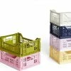 Cheapest 🌟 HAY Medium Coloured Crate In Olive ⭐ 1 HAY Medium Coloured Crate In Olive