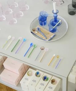 HAY Taza Pequena Borosilicate Set De 2 Azul Rosa