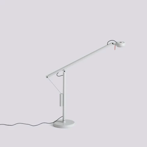 Deals 🥰 HAY Lampe De Table Fifty Fifty Mini Gris Clair 🛒 3 HAY Lampe De Table Fifty Fifty Mini Gris Clair