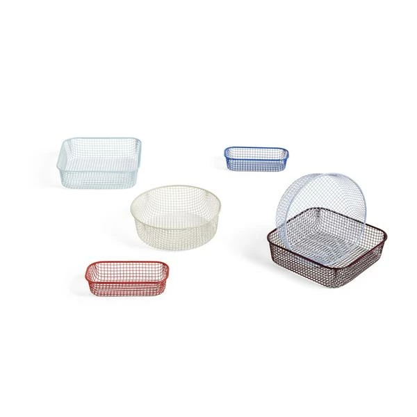 Hot Sale 🌟 HAY Paniers De Rangement Trinkets Carre 👏 4 HAY Paniers De Rangement Trinkets Carre