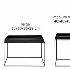 HAY Tray Bijzettafel Small Vierkant
