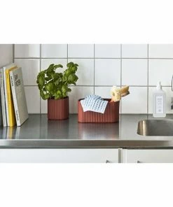 HAY Pot A Herbes Facade Terracotta S