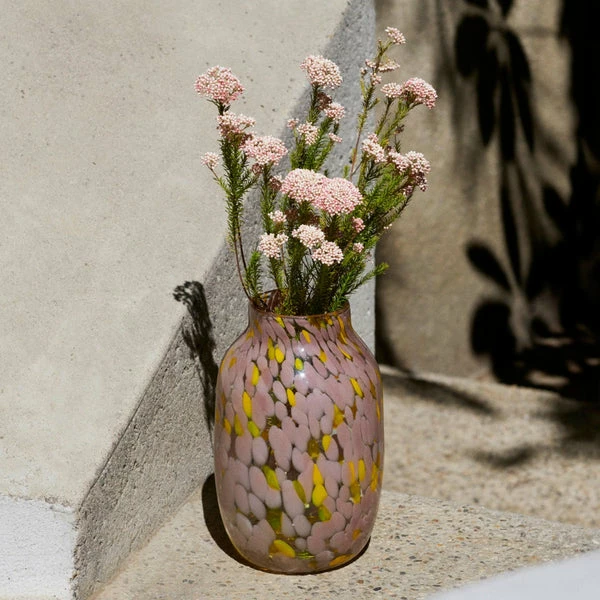 New ๐ HAY Jarrón Splash L Light Pink & Yellow - ๐ 3 HAY Jarrón Splash L Light Pink & Yellow -
