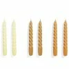 Deals ๐คฉ HAY Twist Spiral Candle Set Citrus Light Caramel Tangerine ๐คฉ 1 HAY Twist Spiral Candle Set Citrus Light Caramel Tangerine