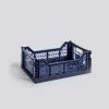 HAY Navy Colour Crate Medium