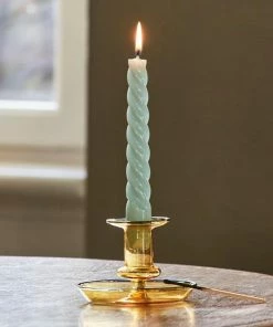 HAY Candles Twist Set Of 6 Arctic Blue Teal Pink