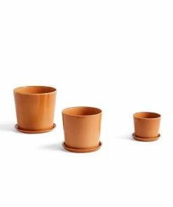 HAY Botanical Family Pot L Caramel