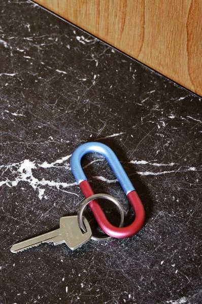 Brand new ๐ HAY Cane Key Ring Red ๐ 3 HAY Cane Key Ring Red