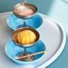 HAY Glass Spoons Spice Set De 3 Amber Light Pink And White