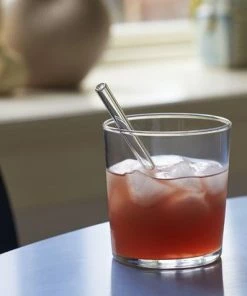 HAY Set of 6 Sip Glass Cocktail Straws