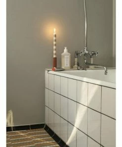 HAY Set De 4 Bougies Rayees Stripe Candle
