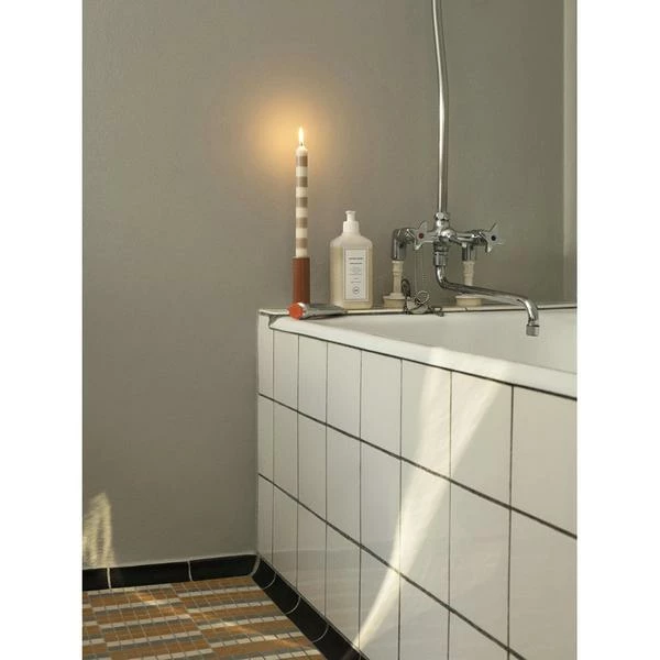 Outlet ๐ฏ HAY Set De 4 Bougies Rayees Stripe Candle ๐ 4 HAY Set De 4 Bougies Rayees Stripe Candle