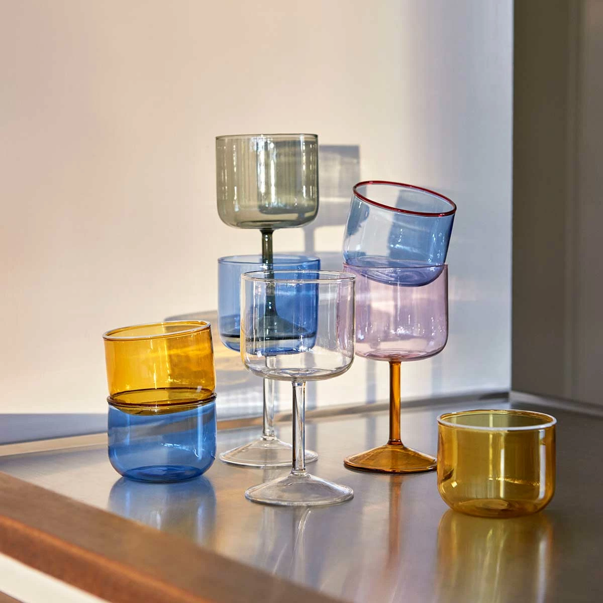 Best deal ⌛ HAY Tint Weingläser Grey, 2er Set ✔️ 4 HAY Tint Weingläser Grey, 2er Set