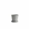 HAY Pot De Fleur Beton Flowerpot Taille S