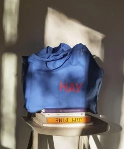 HAY Blue Tote Bag L