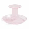 HAY Flare Candle Holder - Pink Stripe