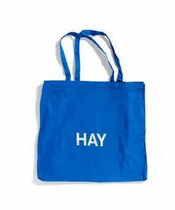 HAY Blue Tote Bag L