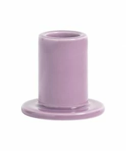 HAY Tube Candleholder S Lilac