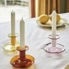 HAY Flare Amber Candleholder