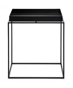 HAY Medium Black Square Tray Coffee Table