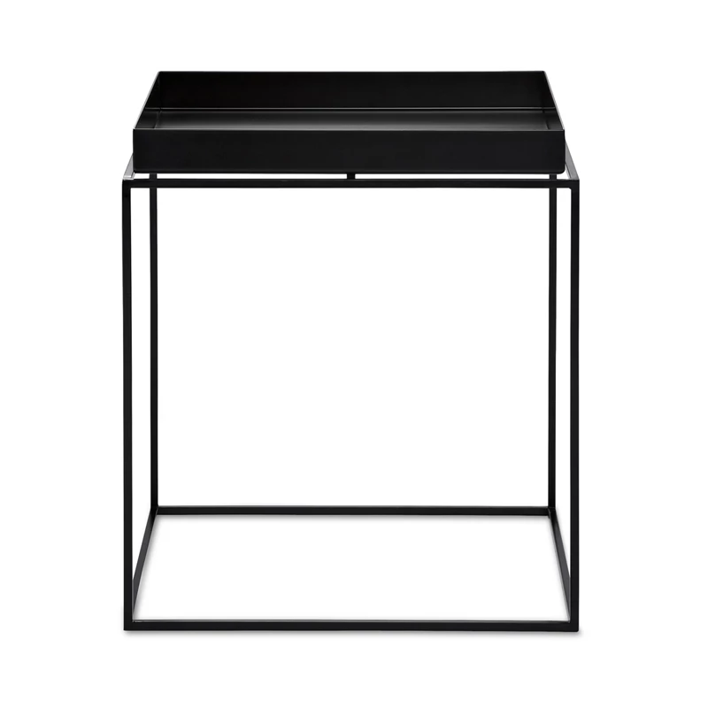 Flash Sale ๐งจ HAY Medium Black Square Tray Coffee Table ๐ 3 HAY Medium Black Square Tray Coffee Table
