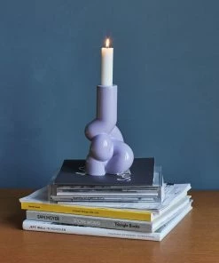 HAY W S Soft Candleholder Lavender