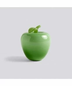 HAY Apple Green Glass Decoration