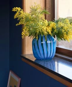 HAY Juice Vase / Wide Light Blue