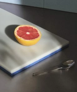 HAY Half & Hald Chopping Board Large Blue