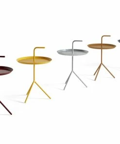 HAY Deep Blue DLM Side Table (high gloss)