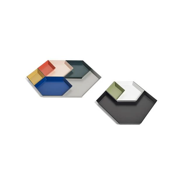 Hot Sale 🛒 HAY Plateau Kaleido Noir Taille L 😉 3 HAY Plateau Kaleido Noir Taille L