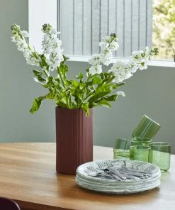 HAY Vase Facade Terracotta