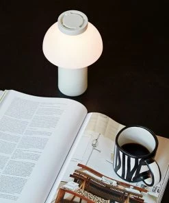 Buy ⌛ HAY PC Portable Lamp - White 🌟 17 HAY PC Portable Lamp - White