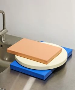 HAY Chopping Board / Round L Off White