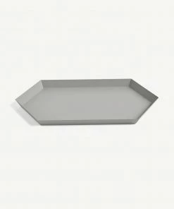 HAY Grey Steel Kaleido M Tray