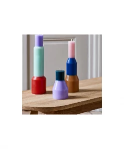 HAY Small Lavender Pillar Candle