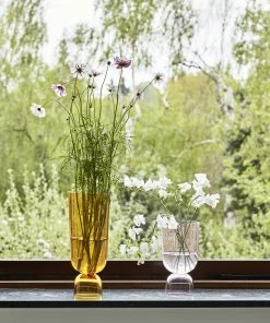 HAY Large Amber Bottoms Up Vase