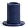 HAY Tube Candleholder - Small - Midnight Blue