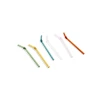HAY 6 Pcs Multicolor Sip Smooth Straws